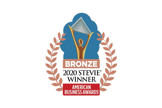Bronze Stevie Award emblem